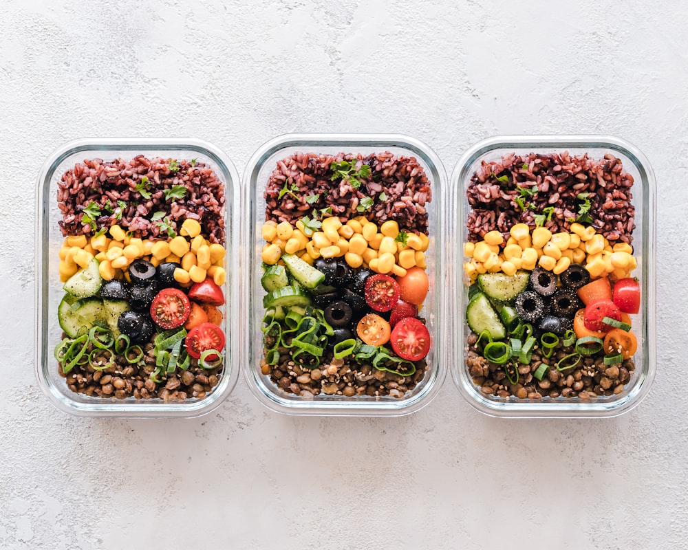 Colourful bowl with anti-inflammatory ingredients